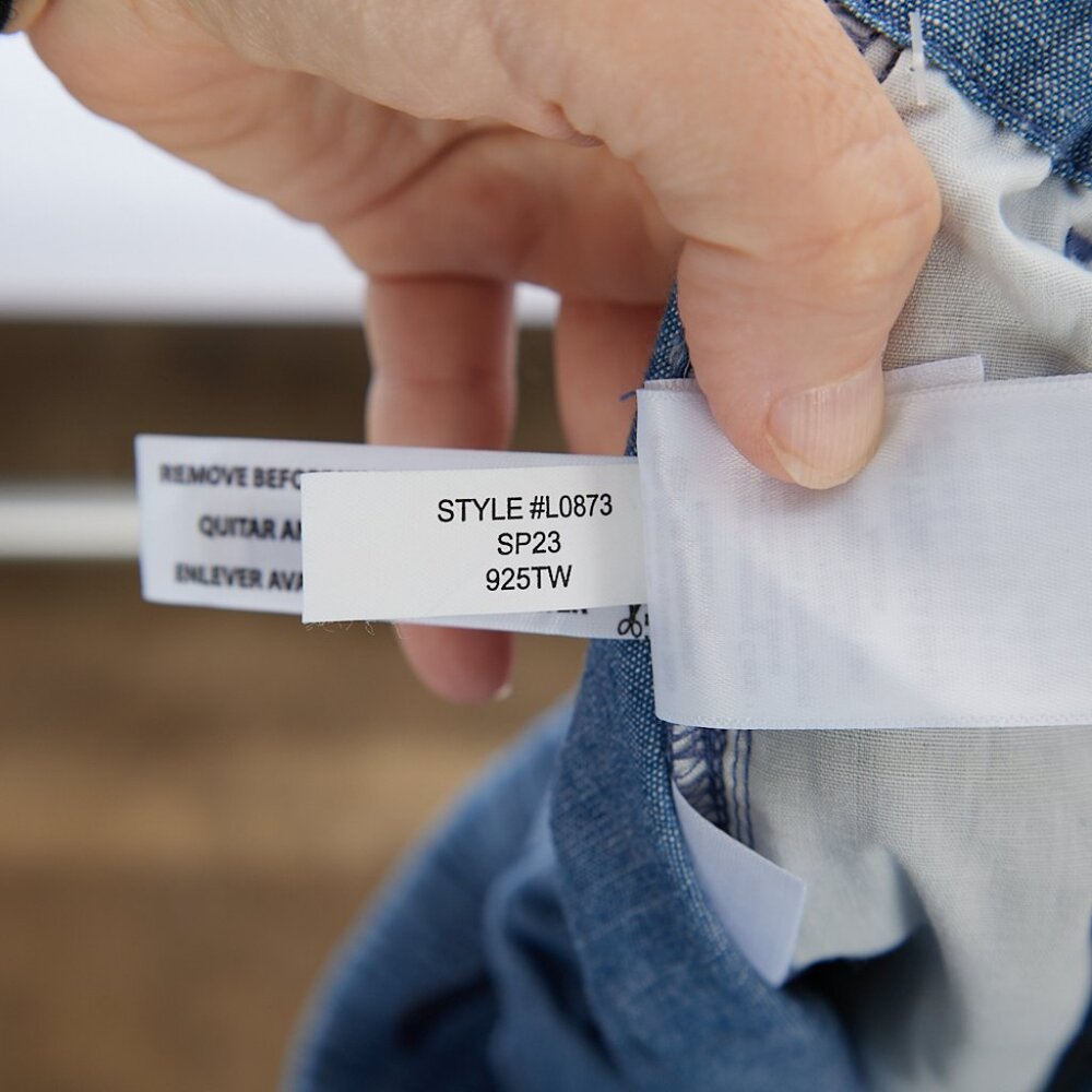 J Crew Chambray Drawstring Lightweight Pants Wome… - image 8